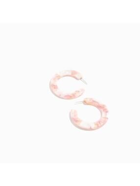 Madewell Acetate Hoop Earrings